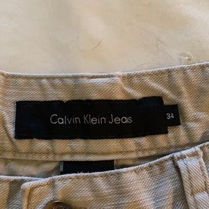 Men’s Calvin Klein tan jeans size 34